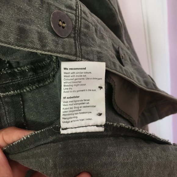 Boho Style Scandinavian Gray Jean Jacket - Picture 5 of 9